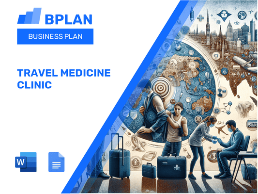 Travel Medicine Clinic Business Plan