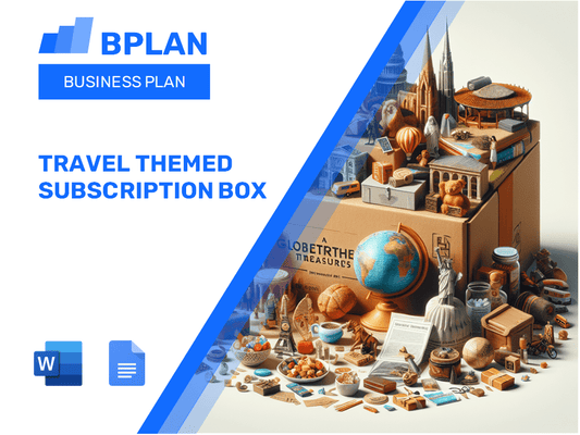 Travel themed Subscription Box Business Plan