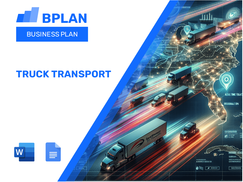 Truck Transport Business Plan