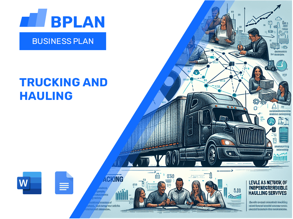 Trucking And Hauling Business Plan