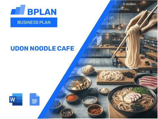 Udon Noodle Cafe Business Plan