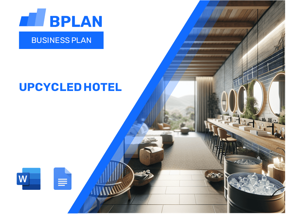 Upcycled Hotel Business Plan