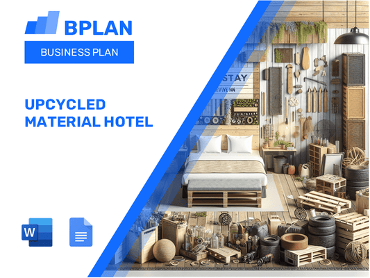 Upcycled Material Hotel Business Plan