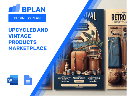 Upcycled and Vintage Products Marketplace Business Plan