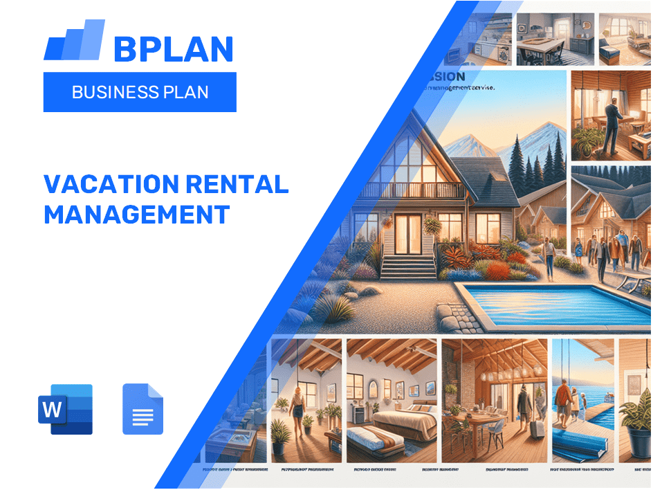 Vacation Rental Management Business Plan