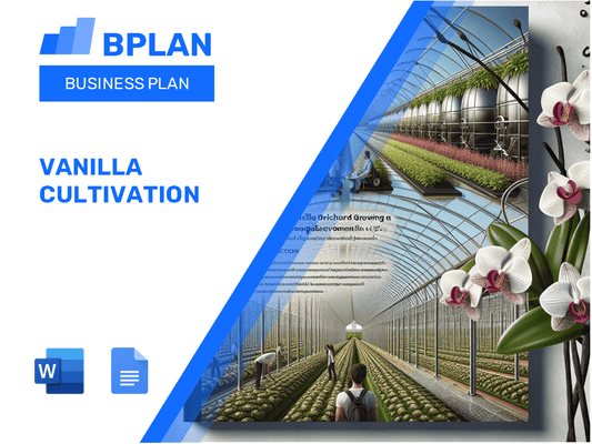 Vanilla Cultivation Business Plan