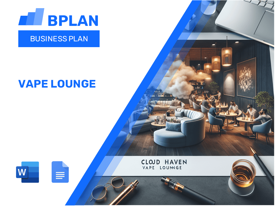 Vape Lounge Business Plan