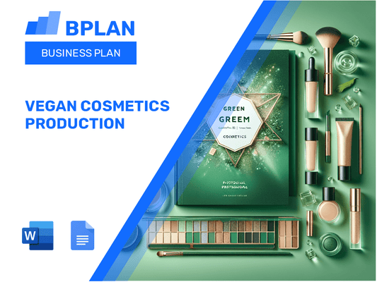 Vegan Cosmetics Production Business Plan