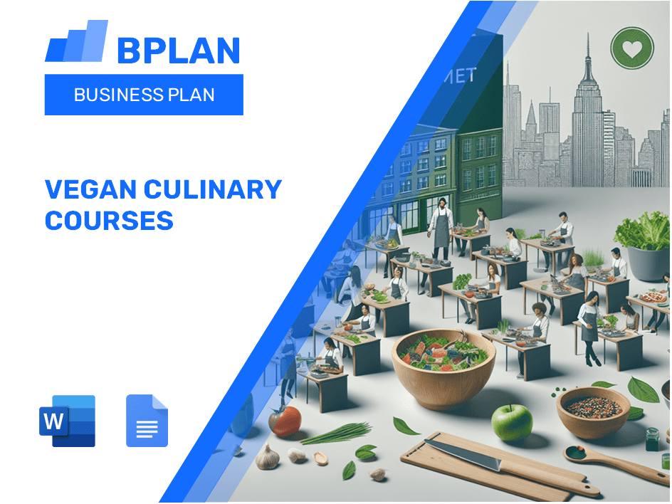 Vegan Culinary Courses Business Plan