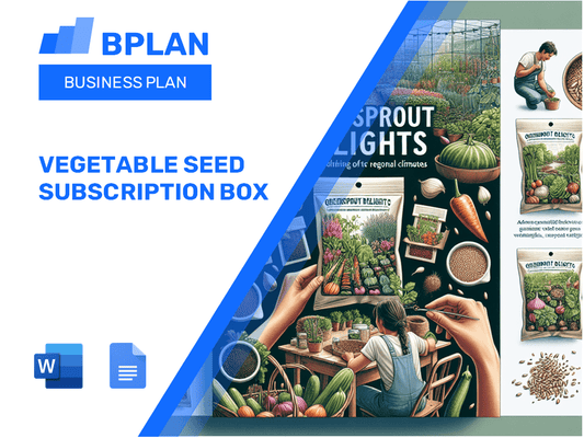 Vegetable Seed Subscription Box Business Plan