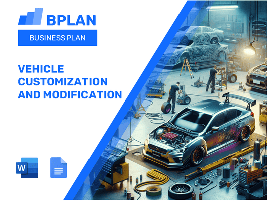 Vehicle Customization and Modification Business Plan