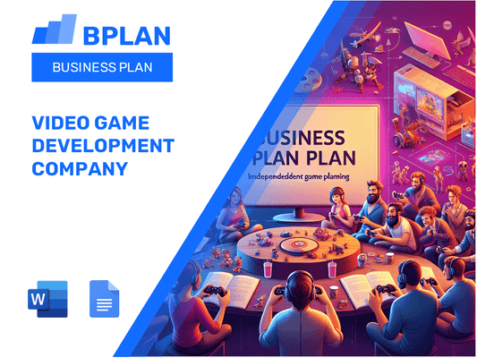 Video Game Development Company Business Plan