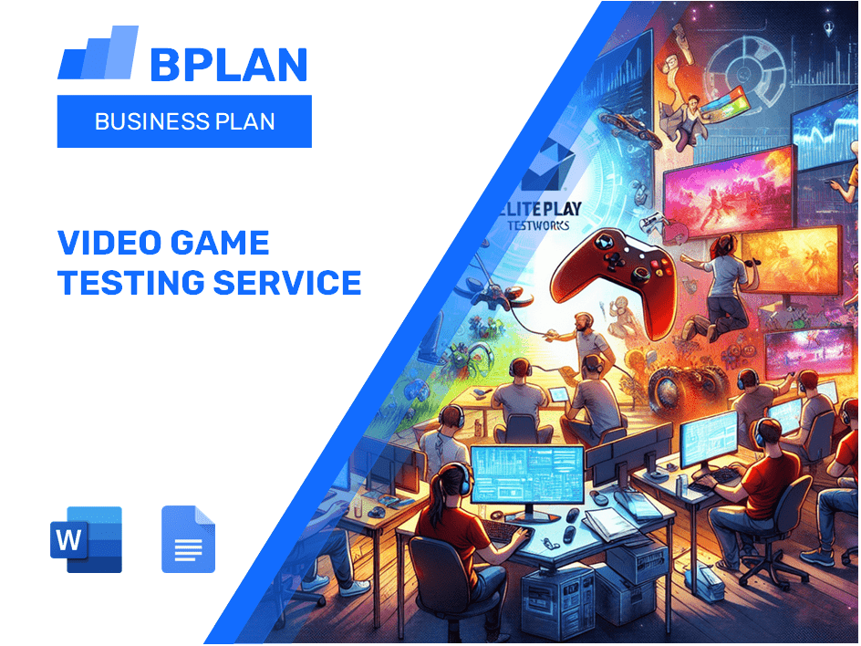 Video Game Testing Service Business Plan