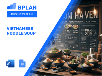 Vietnamese Noodle Soup Business Plan