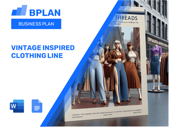 Vintage Inspired Clothing Line Business Plan