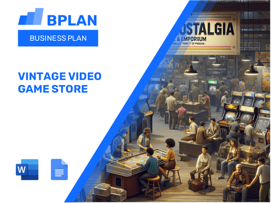 Vintage Video Game Store Business Plan