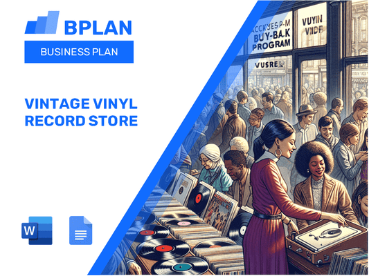 Vintage Vinyl Record Store Business Plan