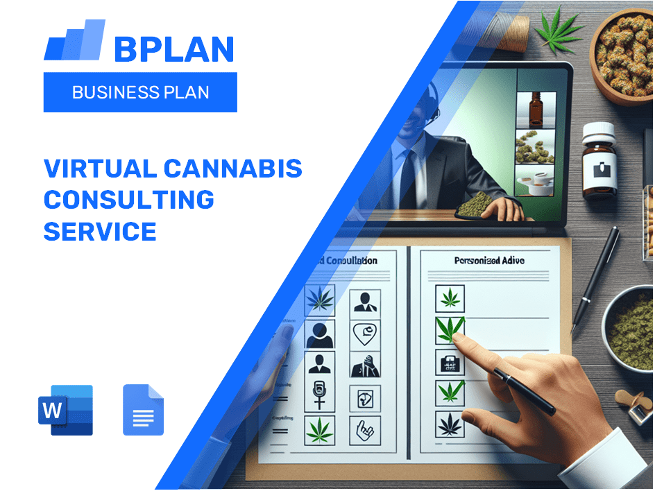 Virtual Cannabis Consulting Service Business Plan