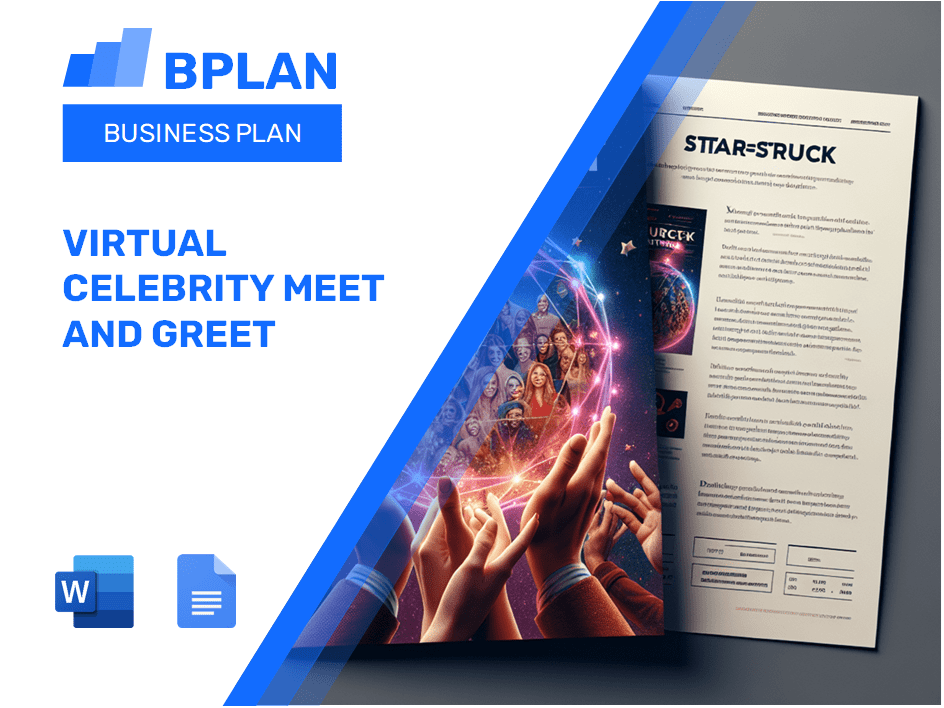 Virtual Celebrity Meet And Greet Business Plan