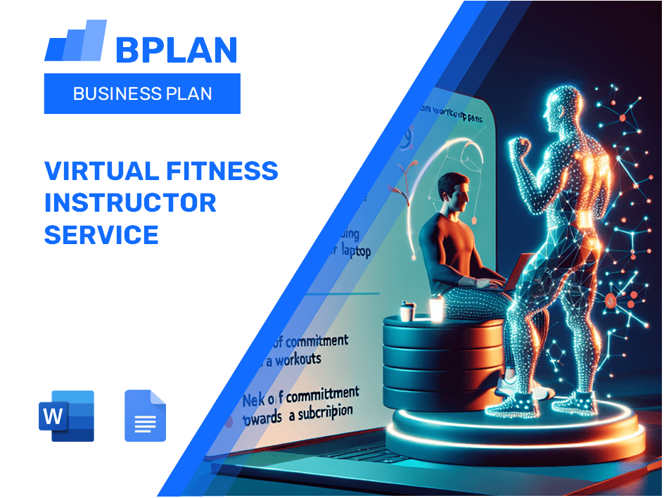 Virtual Fitness Instructor Service Business Plan