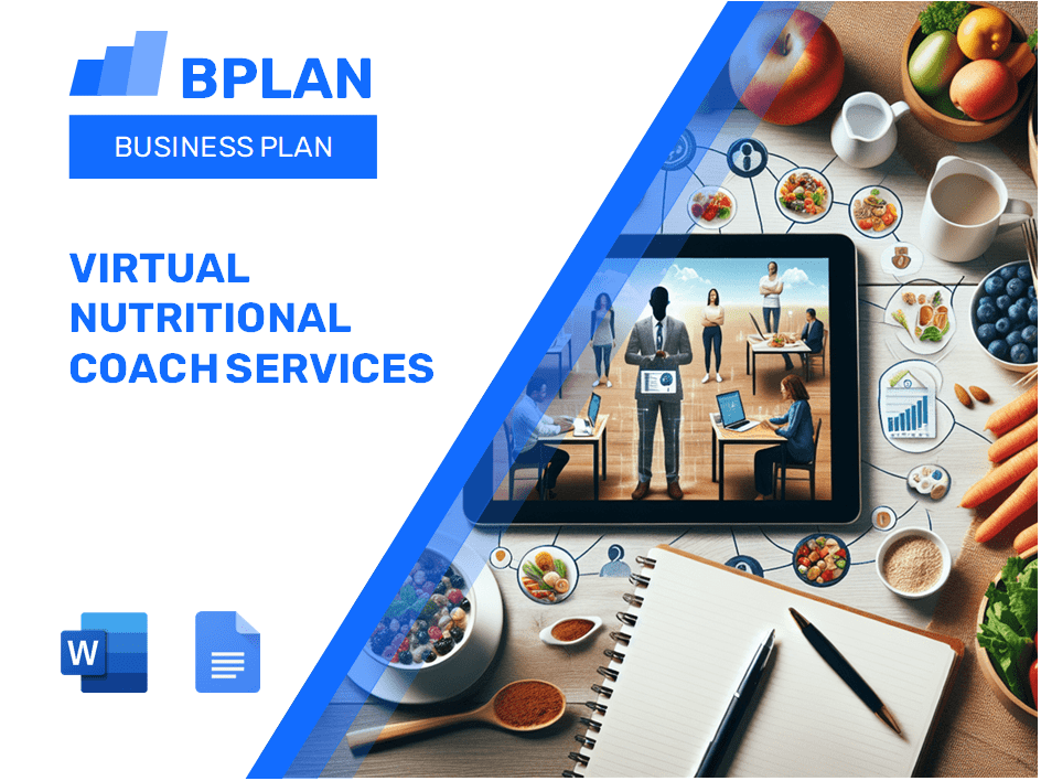 Virtual Nutritional Coach Services Business Plan