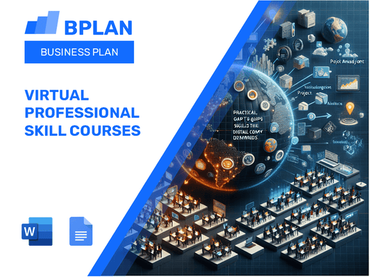 Virtual Professional Skill Courses Business Plan