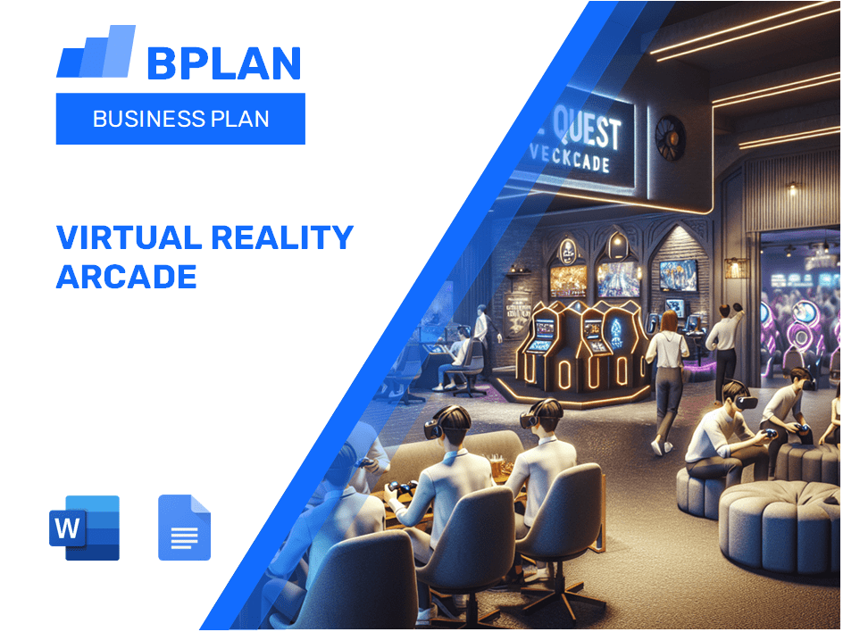 Virtual Reality Arcade Business Plan