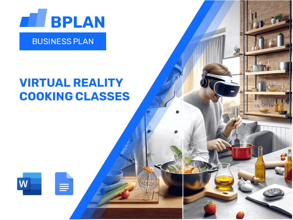 Virtual Reality Cooking Classes Business Plan Template