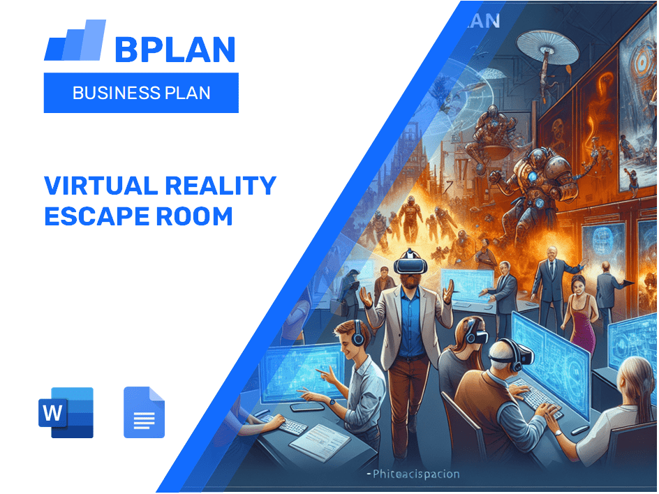 Virtual Reality Escape Room Business Plan