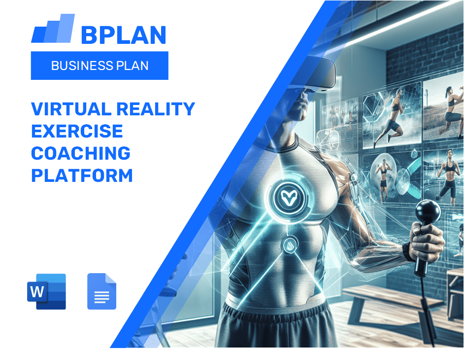 Virtual Reality Exercise Coaching Platform Business Plan