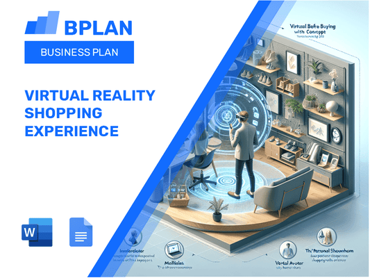 Virtual Reality Shopping Experience Business Plan