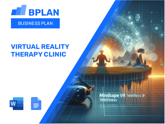 Virtual Reality Therapy Clinic Business Plan