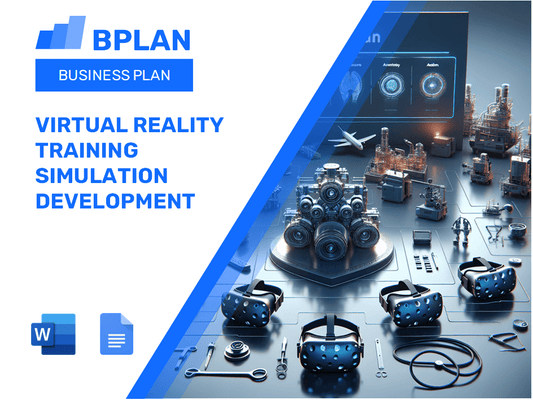 Virtual Reality Training Simulation Development Business Plan