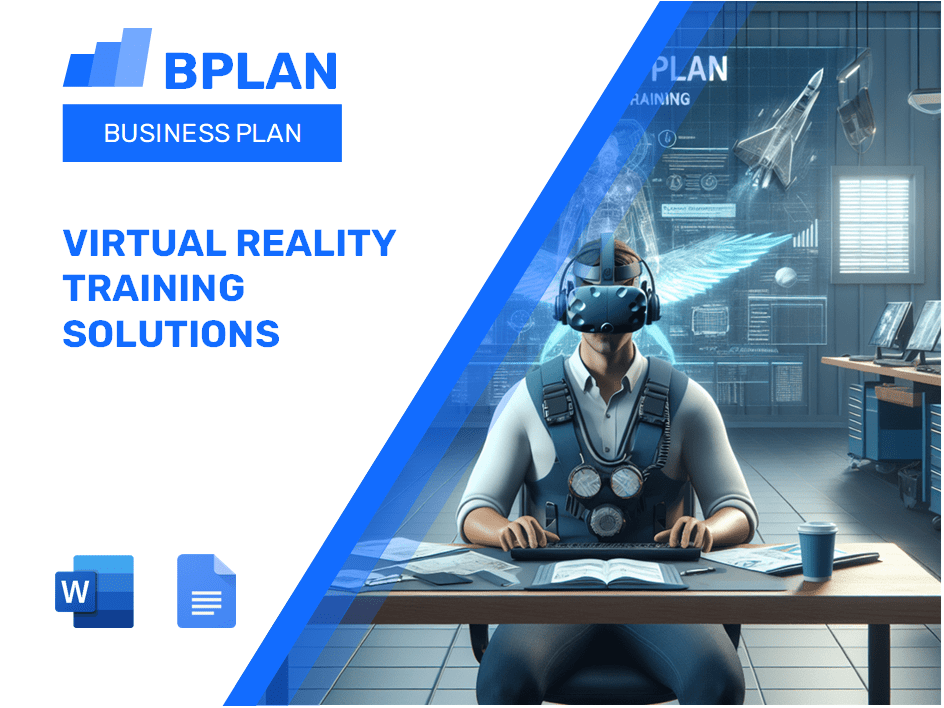 Virtual Reality Training Solutions Business Plan