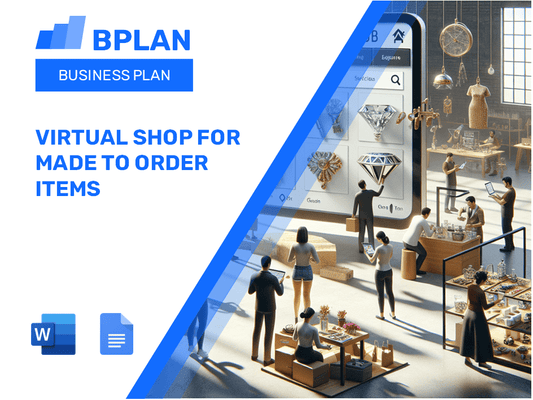 Virtual Shop For Made To Order Items Business Plan