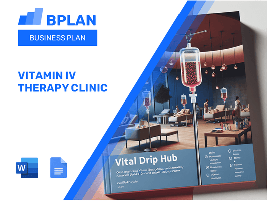 Vitamin IV Therapy Clinic Business Plan