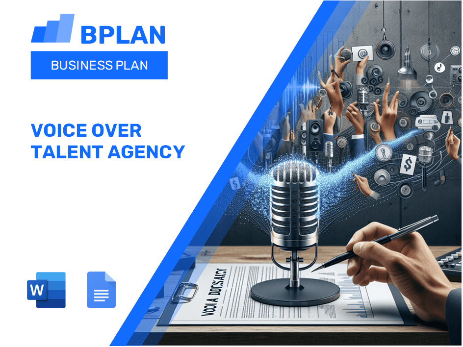 Voice Over Talent Agency Business Plan