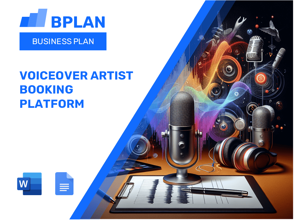 Voiceover Artist Booking Platform Business Plan