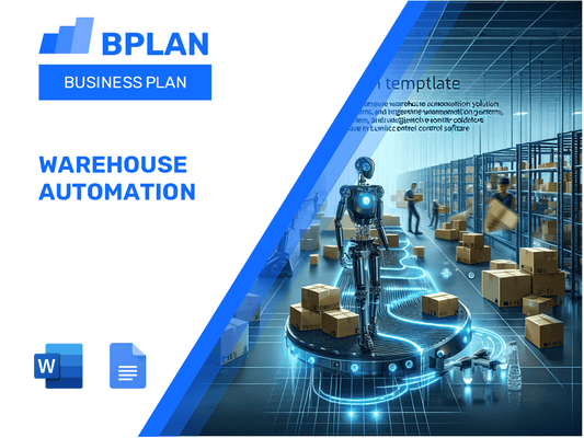 Warehouse Automation Business Plan