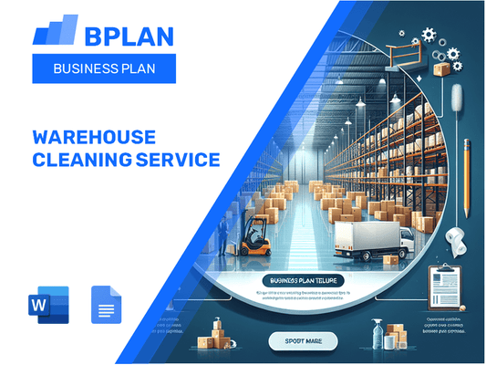 Warehouse Cleaning Service Business Plan