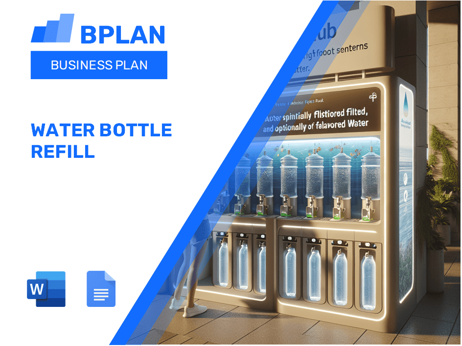 Water Bottle Refill Business Plan