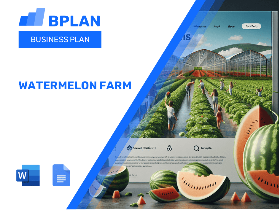 Watermelon Farm Business Plan