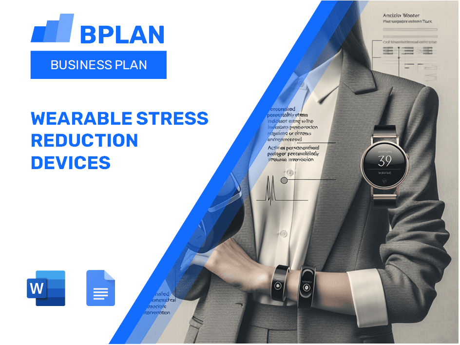 Wearable Stress Reduction Devices Business Plan