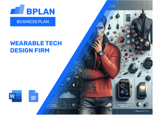 Wearable Tech Design Firm Business Plan