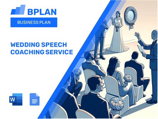 Wedding Speech Coaching Service Business Plan