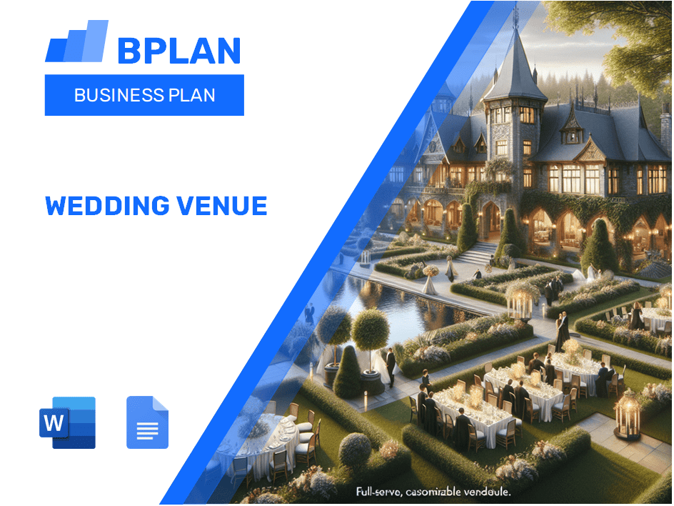 Wedding Venue Business Plan