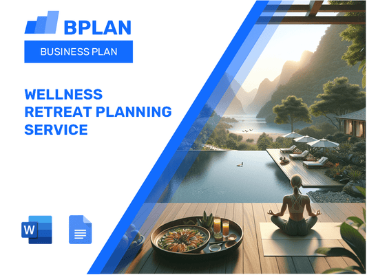 Wellness Retreat Planning Service Business Plan