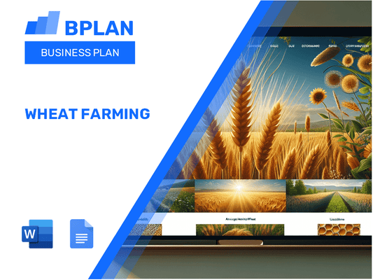 Wheat Farming Business Plan