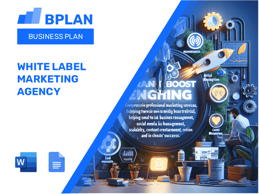 White Label Marketing Agency Business Plan