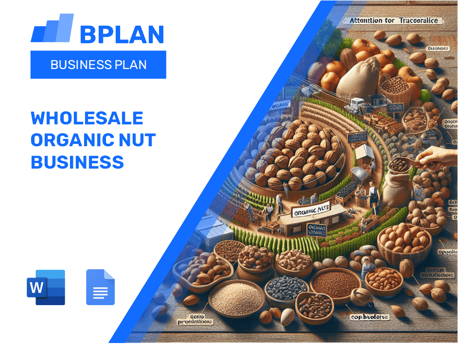 Wholesale Organic Nut Business Plan